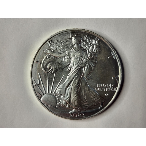2023 American Eagle 1 Oz Fine Silver Round 