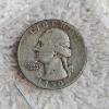 Image 1 : 1950 90% Silver United States Washington Quarter AFV $.25