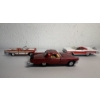 Image 2 : Lot of 3 Vintage Collectible Diecast of 1950's Model Cars 