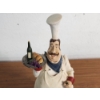Image 2 : Vintage "Fat Italian Chef" Figurine Kitchen Decor - About 14in Tall 