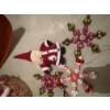 Image 10 : *Pick Up At Mantua Home-No Shipping Available*  Orange Tote of Christmas Decor - Reindeer - Santa 
