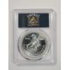 Image 3 : PCGS Genuine 1986 Engelhard "The American Prospector" Eagle Reverse 1 Troy Oz .999 Silver Round 