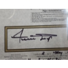 Image 3 : Willie Mays Authentic Autographed Stat Sheet