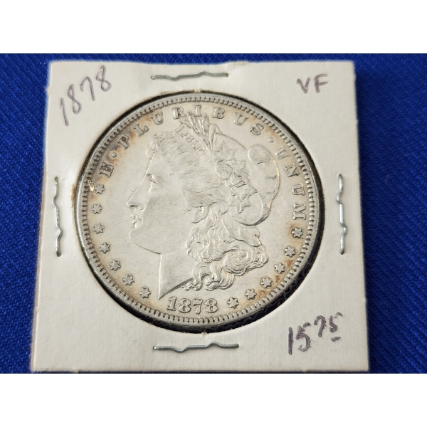 1878 VF 90% Silver Morgan Dollar