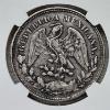 Image 2 : NGC Chopmarked 1901 Mo AM Mexico 90% Silver Peso ~ RARE SILVER TRADE DOLLAR!