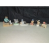 Image 6 : Lot of 6 Emmet Kelly Clown Porcelain Figurines - The Circus Collection
