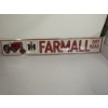 Image 1 : Farmall Dirt Road Sign - International Harvester 
