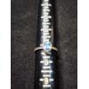 Image 18 : Six Sterling Silver Rings Including Blue Topaz, Green Amethyst & More - Total Weight: 14.3 Grams