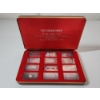 Image 1 : *INCREDIBLE BULLION SET* The Silver Mint Silver Nations Ingots: x12 20-Gram .999 Fine Silver Bars 