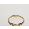 Image 2 : 14K Gold Ring - Size 6 - Total Weight 1.2g 