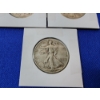 Image 4 : 3 Walking Liberty Silver Half Dollars: 1936, 1942, 1936