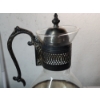 Image 2 : Vintage Silver-Plated Glass Coffee/Tea Caraf Pitcher