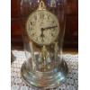 Image 3 : Nice Grouping Of Brass Table Pieces With Elgin 8 Day Spinning Anniversary Clock - See Pics