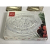 Image 4 : 2 Candlesticks - 1 Bent - Decorative Christmas Glass Plate in Box 