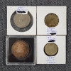 Image 1 : Four Assorted World Coins Ft. 1889 British One Penny Coin!