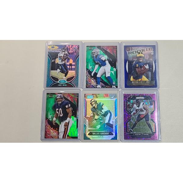 Assorted Topps And Panini Numbered /35 Parallel Football Cards