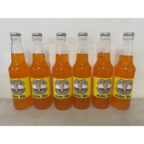Todd Bosley's World Famous 6 Pack Of Orange Soda - Brand New & Delicious