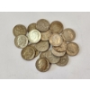 Image 1 : $2.00 Face Value of Assorted Years U.S. 90% Silver Roosevelt Dimes