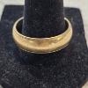 Image 1 : Vintage 14K Yellow Gold Men's Wedding Band Ring - Size 11.5 - Weight 11.4g