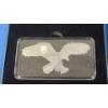Image 3 : 2019 1 Oz 999.9 Silver Solomon Islands $2 Hunters Of The Sky Bald Eagle Reverse Proof Coin W/ COA