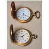 Image 6 : Two 17 Jewel Swiss Made Pocket Watches - Size 16 - Marcel & Armex - Embossed Cases