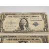 Image 4 : Four U.S. $1 Blue Seal Silver Certificates Series: 1957, 1935-F, 1935-G, 1935-E