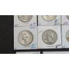 Image 9 : Assorted Pre '64 90% Silver Washington Head Quarters In Coin Holders - Face Value: $3.50