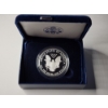 Image 5 : 2008-W United States Mint American Eagle One Ounce .999 Fine Silver PROOF Coin ~ In Original Box