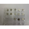 Image 1 : 90% Silver Dimes - Various Years - Roosevelt Dimes in Plastic Coin Holder 