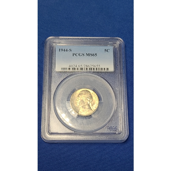 1944-S PCGS MS65 Jefferson Nickel 