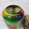 Image 7 : Very Nice Multi-Colored Decorative Porcelain Vase & NEW IN BOX Flower Pot Mug