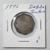 Image 1 : Rare 1875 Standing Rock Indian Agency Dakota Territory Trade Token 10 Lbs Meat