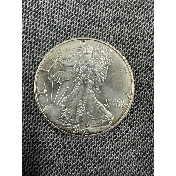 2002 American Silver Eagle - 1Toz .999 Silver