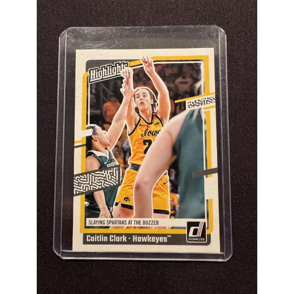 2024 Caitlin Clark Panini ROOKIE Basketball Card - Mint Condition In Protective Holder - Exceptional