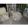 Image 4 : Lot of Home Decor Items: Lantern, Faux Plant, Candleholders, Collectible Angel Figurines