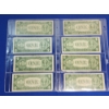 Image 6 : (8) U.S. $1 Blue Seal Silver Certificates: 1935 E & D