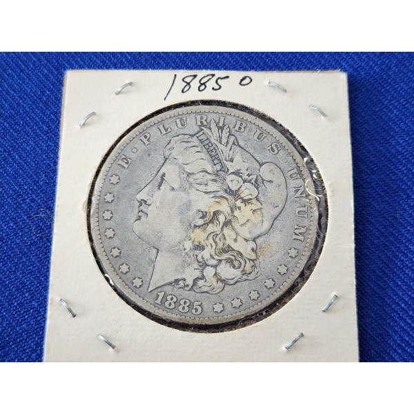 1885-O 90% Silver Morgan Dollar