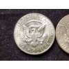 Image 5 : Two 90% Silver 1964 Kennedy Silver Half Dollars - $1 Face Value in 90% Silver!