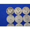 Image 9 : x28 Assorted Years 90% Silver Washington and Standing Liberty Quarters FV: $5.75