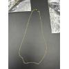 Image 2 : 7 Gold- Colored Chains with clasps - Simple Necklace Chain - Great Shape 