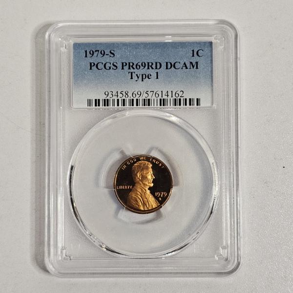 PCGS PR69RD DCAM 1979-S Type 1 Lincoln Cent