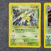 Image 3 : Two Non Holo Rare Vintage Pokemon Trading Cards ~ Jungle Set Scyther & Fossil Set Muk