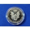 Image 3 : 1990 Silver American Eagle - 1 oz .999 Fine Silver - with Display and CoA