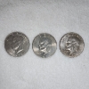 Image 1 : Three Assorted 1970's United States Eisenhower Dollars ~ 1972, 1974 & 1978!