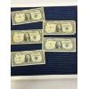 Image 1 : Blue Seal Silver Certificates One Dollar- 1935 E & F - 1957 (2) - 1957A