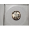 Image 5 : ACCUGRADE MS-64 Graded Silver 1945-S Mercury Dime With Nice Toning 
