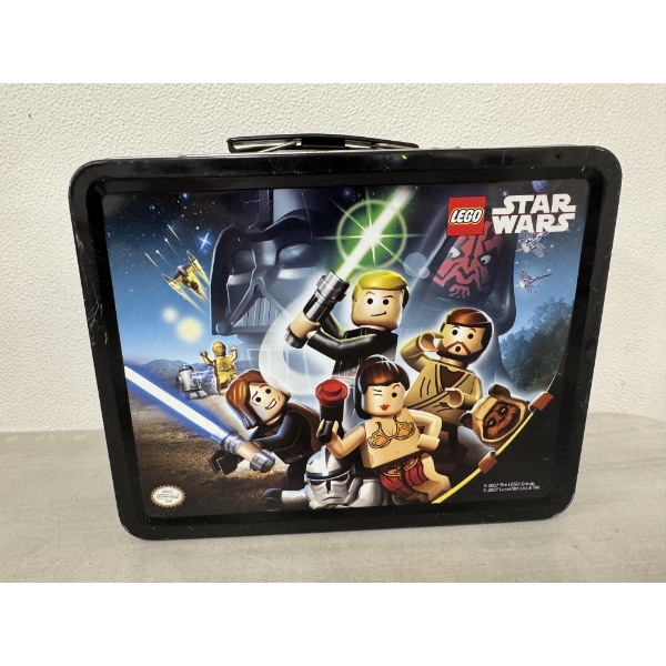 2007 Lego Star Wars Metal Lunchbox - Excellent Condition