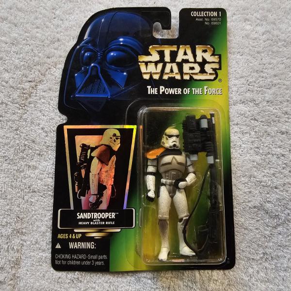 1996 Kenner Star Wars: The Power of the Force Sandtrooper Action Figure NIB!!!