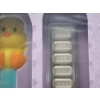 Image 2 : Limited Edition 2021 PEZ Baby Chick Dispenser & x6 5g .9999 Fine Silver Wafters - 30g Silver!