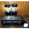 Image 1 : 2 Lanterns and a Tactical Light with 3 Brightness Levels and a Strobe Feature